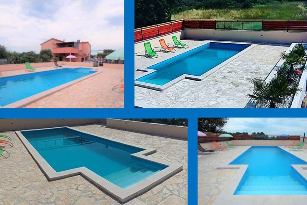 Sunny Apartment With Pool Šišan Exterior foto
